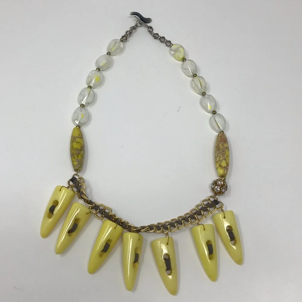 Anthro “Point Assembly Necklace” - Picture 4 of 11